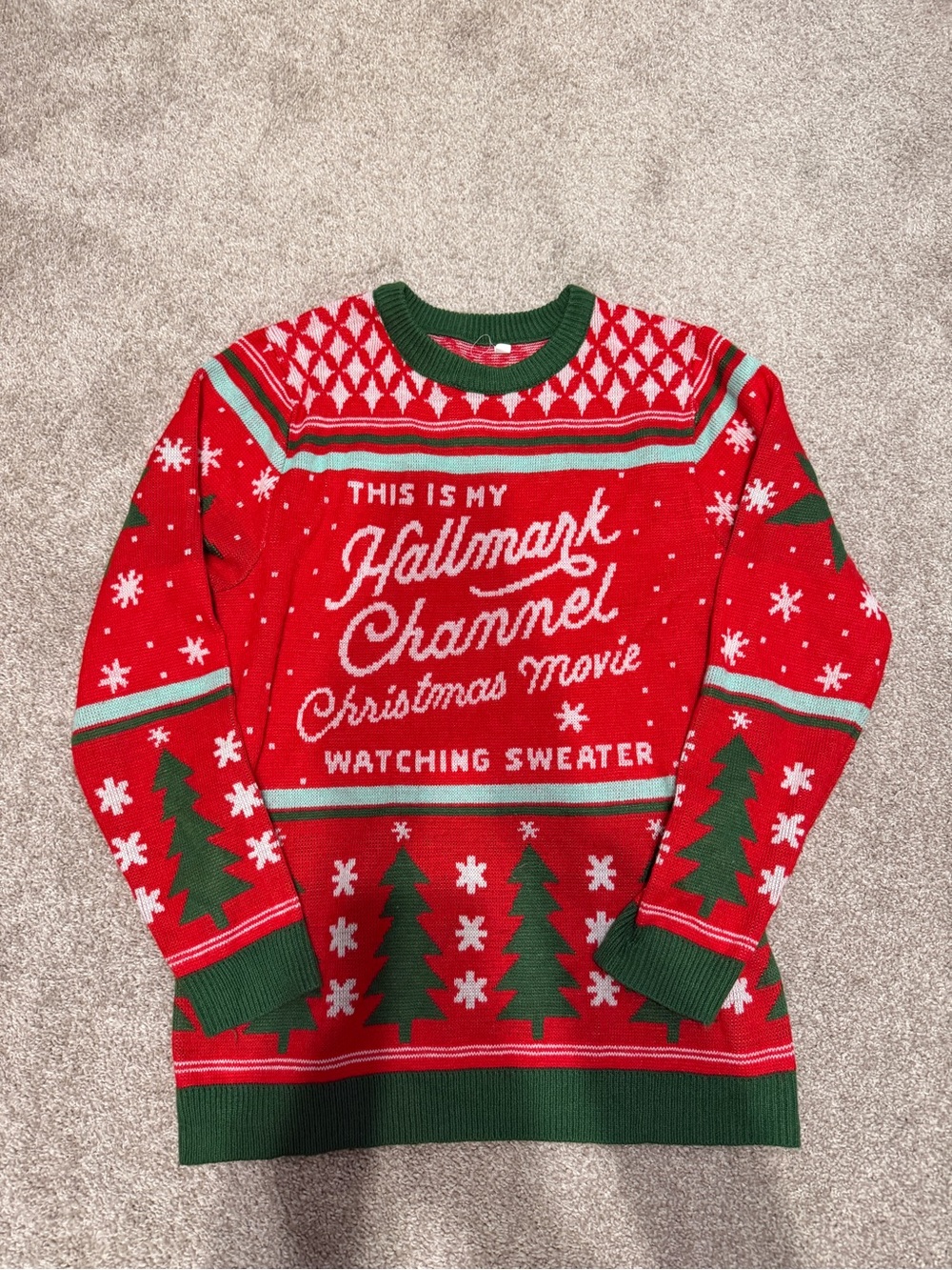 Hallmark ugly Christmas sweater